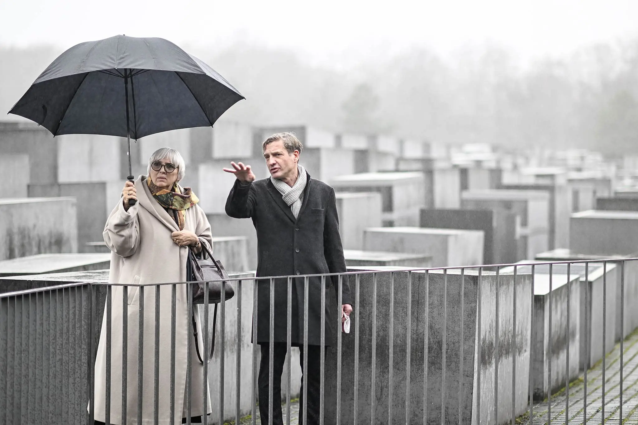Kulturstaatsministerin Claudia Roth am Denkmal für die ermordeten Juden Europas